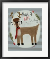 Framed Hip Reindeer