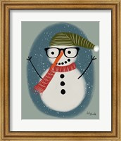 Framed Hip Snowman