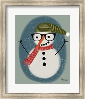 Framed Hip Snowman