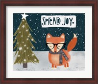 Framed Spread Joy Hipster Fox