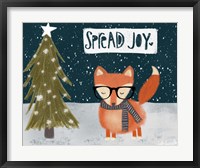 Framed Spread Joy Hipster Fox