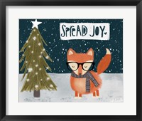 Framed Spread Joy Hipster Fox