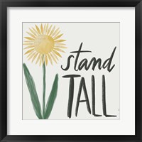Stand Tall Framed Print