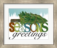 Framed Seasons Greetings