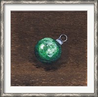Framed Green Bulb