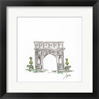 Arch de Triumph Framed Print