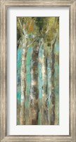 Framed April Birch Forest Panel II