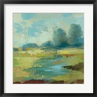 Framed Windsor Blue Field IV