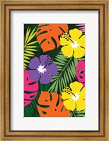 Framed Tropical Floral