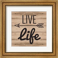 Framed Live Life