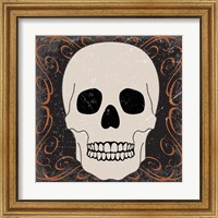 Framed 'Skull' border=