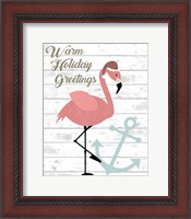Framed Warm Holiday Greetings