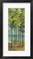 Spring Trees Panel I Framed Print