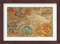 Framed Antique Paisley