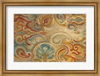 Framed Antique Paisley