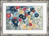 Framed Winter Flowers I