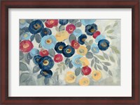 Framed Winter Flowers I