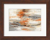 Framed Golden Dust Crop Orange