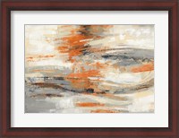 Framed Golden Dust Crop Orange