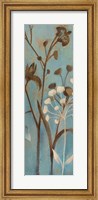 Framed Branches in Turquoise I