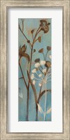 Framed Branches in Turquoise I