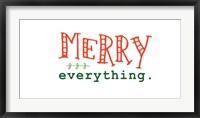 Framed Merry Everything