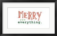 Framed Merry Everything