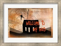 Framed Welcome to my Web