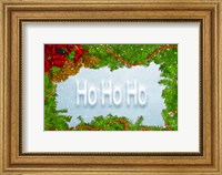 Framed Ho Ho Ho