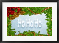 Framed Ho Ho Ho