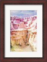 Framed Bisti Badlands Desert Sculpture I