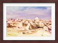 Framed Bisti Badlands Desert Wonderland I
