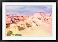 Framed Bisti Badlands Desert Wonderland II