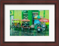 Framed Rainy Day Iquitos Peru