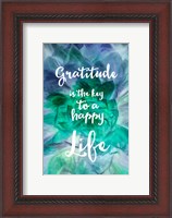 Framed Gratitude is the Key