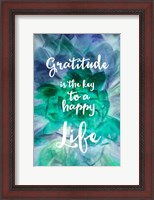 Framed Gratitude is the Key