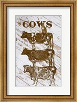 Framed Cows