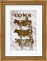 Framed Cows