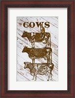 Framed Cows