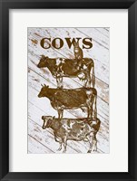 Cows Framed Print