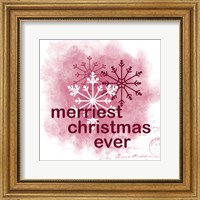 Framed Merriest Christmas Ever