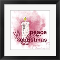 Framed Peace for Christmas