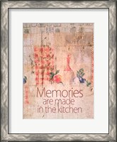 Framed Kitchen Memories