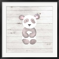 Framed Watercolor Panda