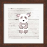 Framed Watercolor Panda