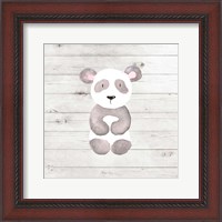 Framed Watercolor Panda