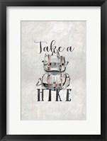 Take a Hike Framed Print