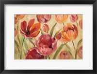 Framed Expressive Tulips Neutral