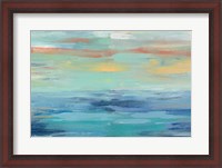Framed Sunset Beach III