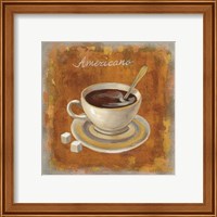 Framed 'Coffee Time VI' border=